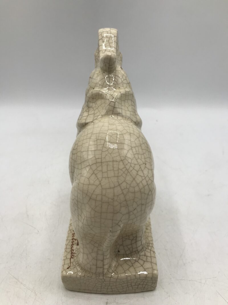 Eléphant signé Louis Fontinelle – Image 4