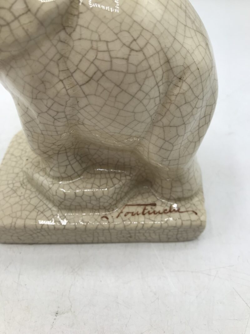 Eléphant signé Louis Fontinelle – Image 2
