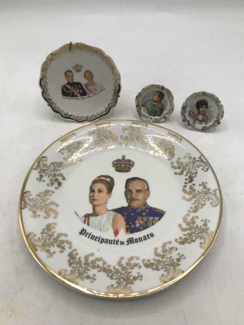 Lot assiettes Prince Rainier Grace Kelly – Image 7