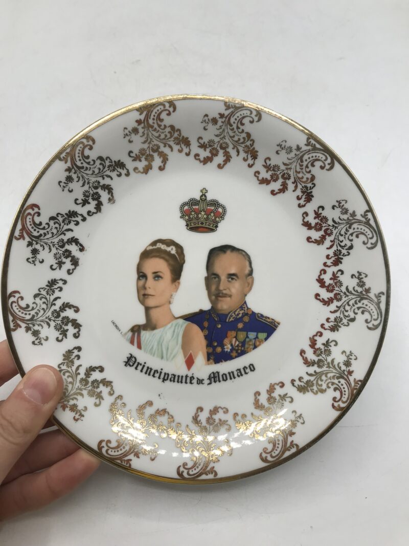 Lot assiettes Prince Rainier Grace Kelly – Image 9