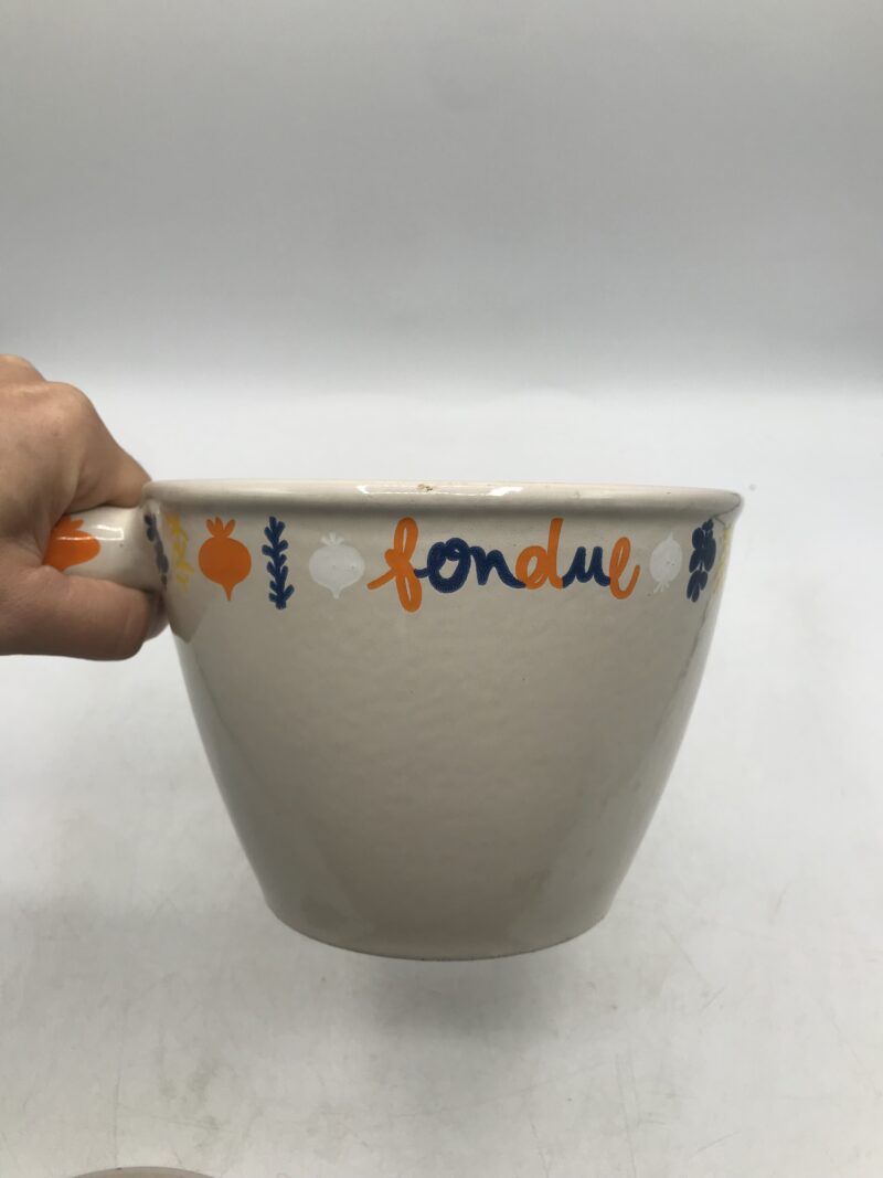 Caquelon à fondue Le creuset vintage – Image 5