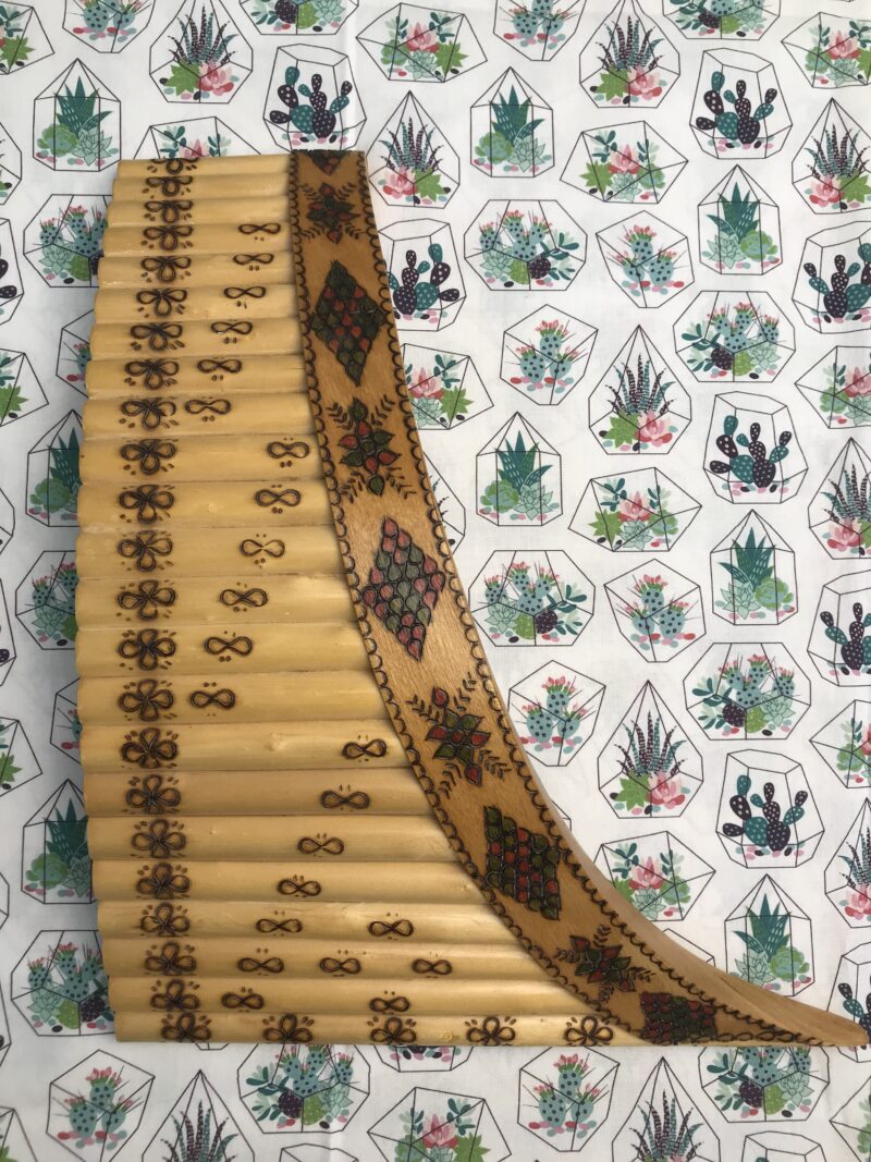 flute de pan Roumaine 23 tubes