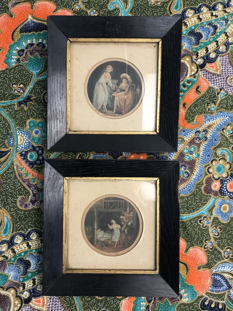 Gravures eau forte Schlumberger