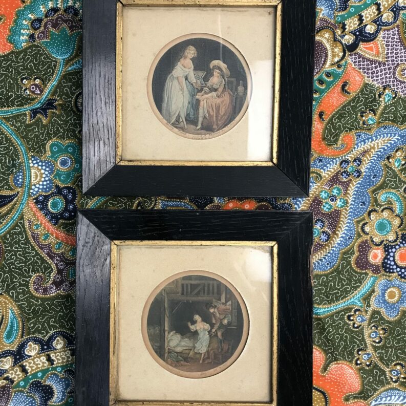 Gravures eau forte Schlumberger