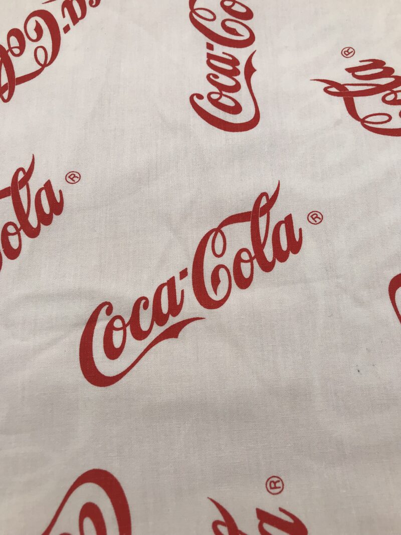 housse de couette coca cola vintage