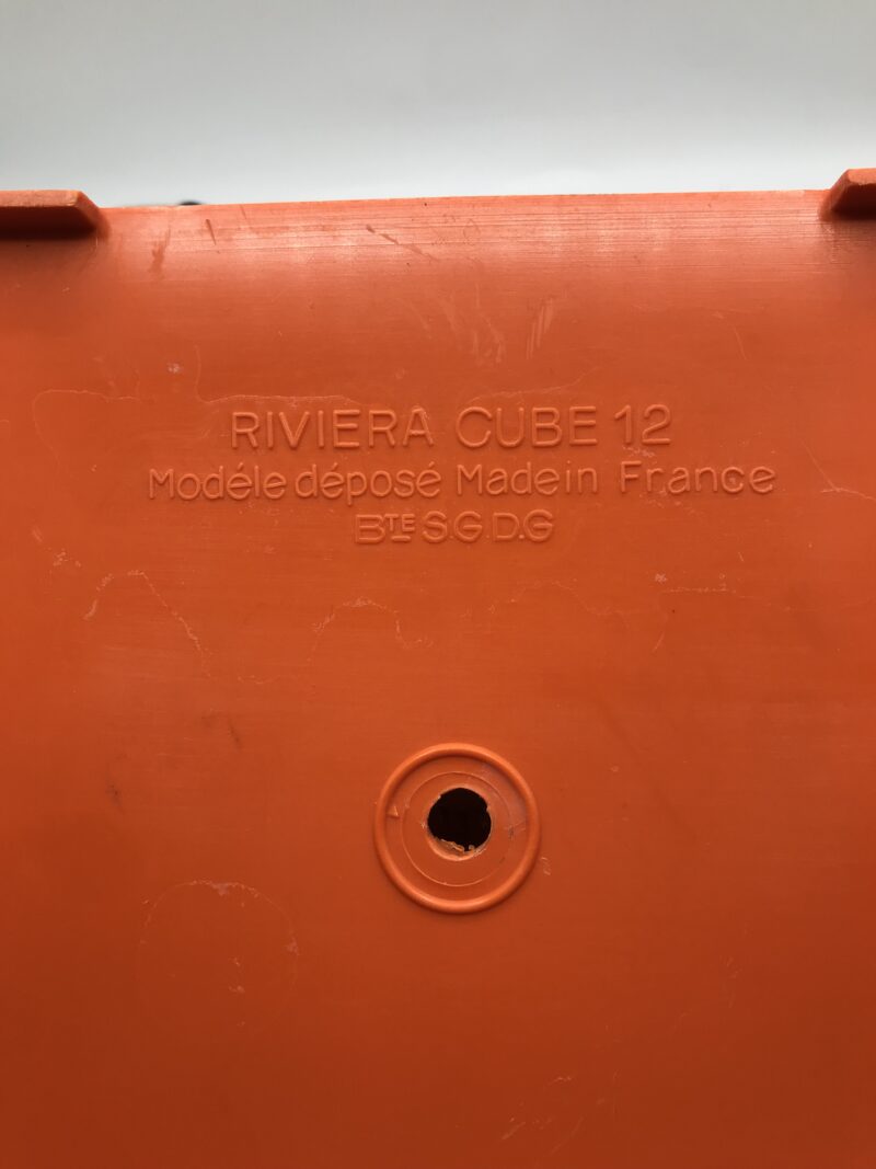Lot de 3 bacs Riviera orange vintage – Image 4