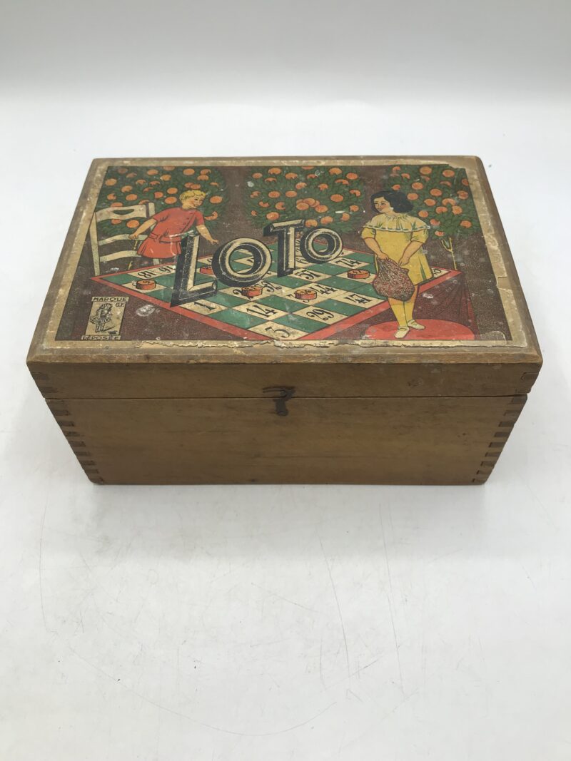 jeu de loto vintage