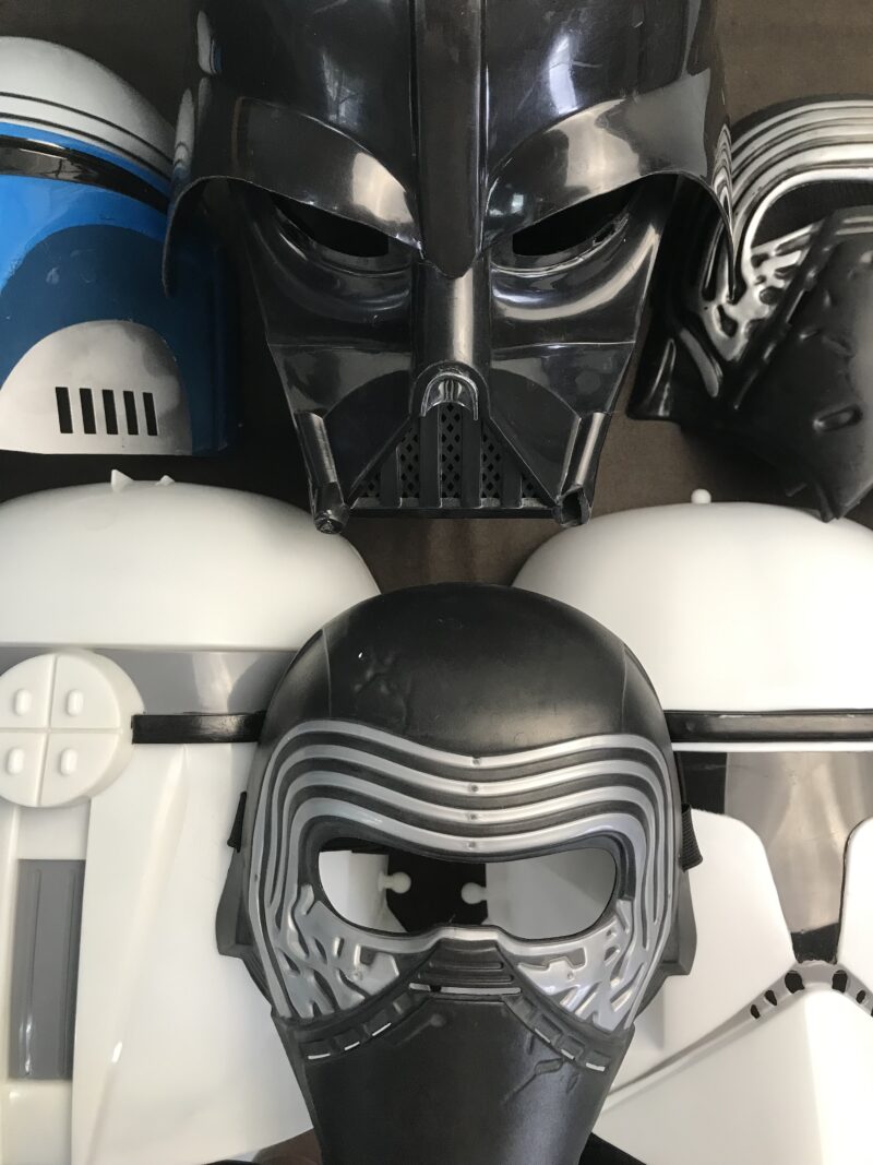masques déguisement Star Wars