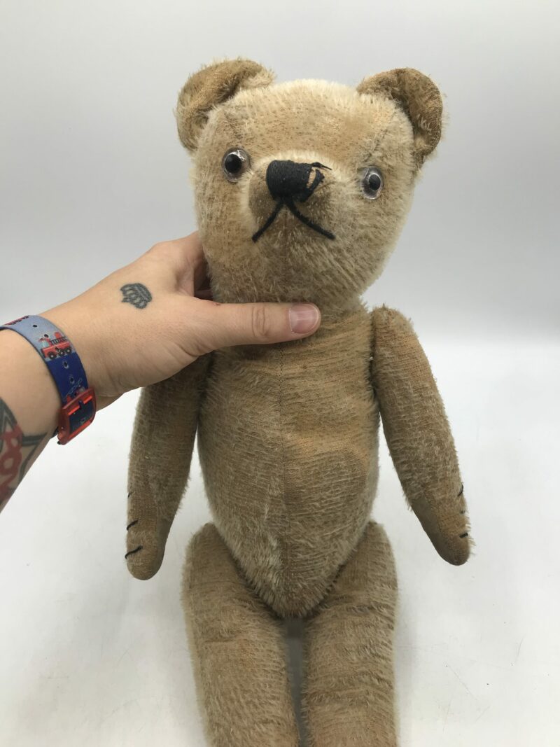Ancien Ours En Peluche Vintage Teddy Bear, Bel état
