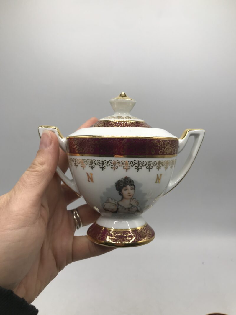 service à thé Porcelaine Napoléon Ajaccio (1)