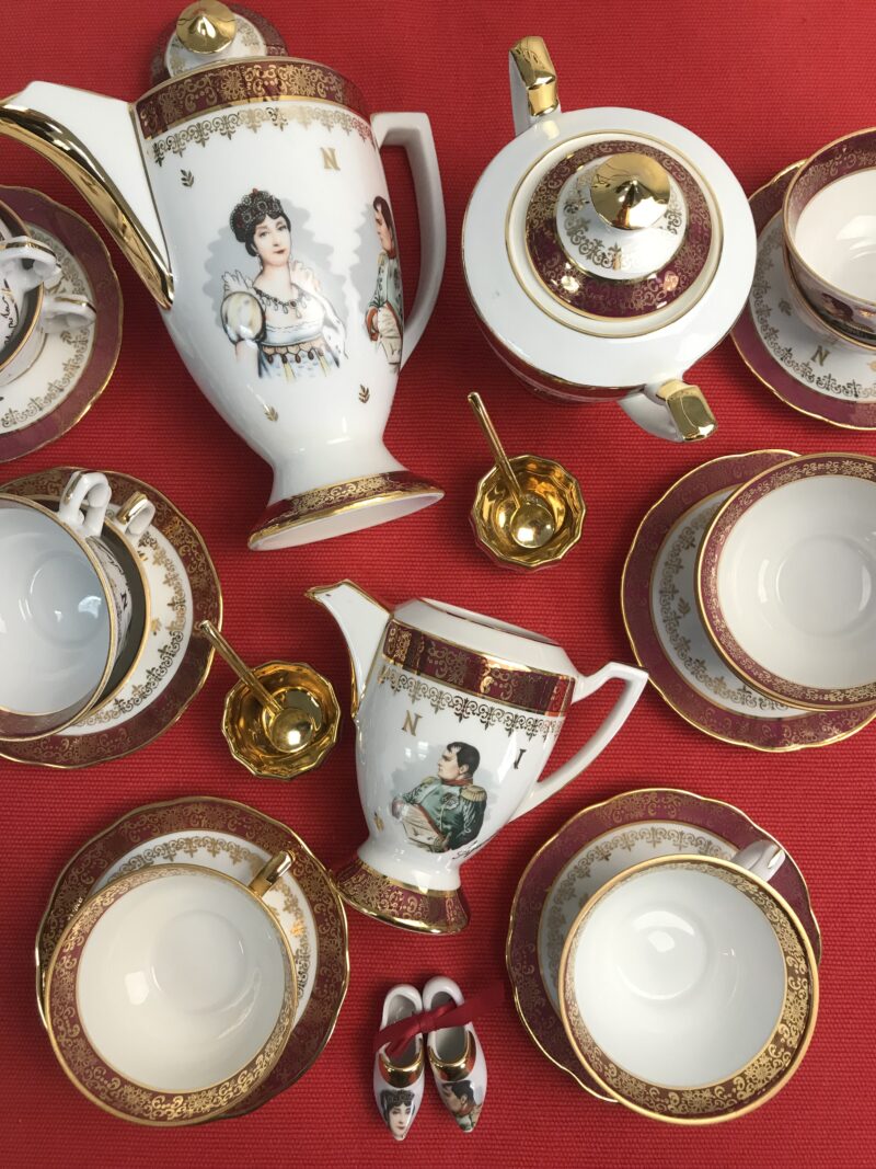 service à thé Porcelaine Napoléon Ajaccio (1)