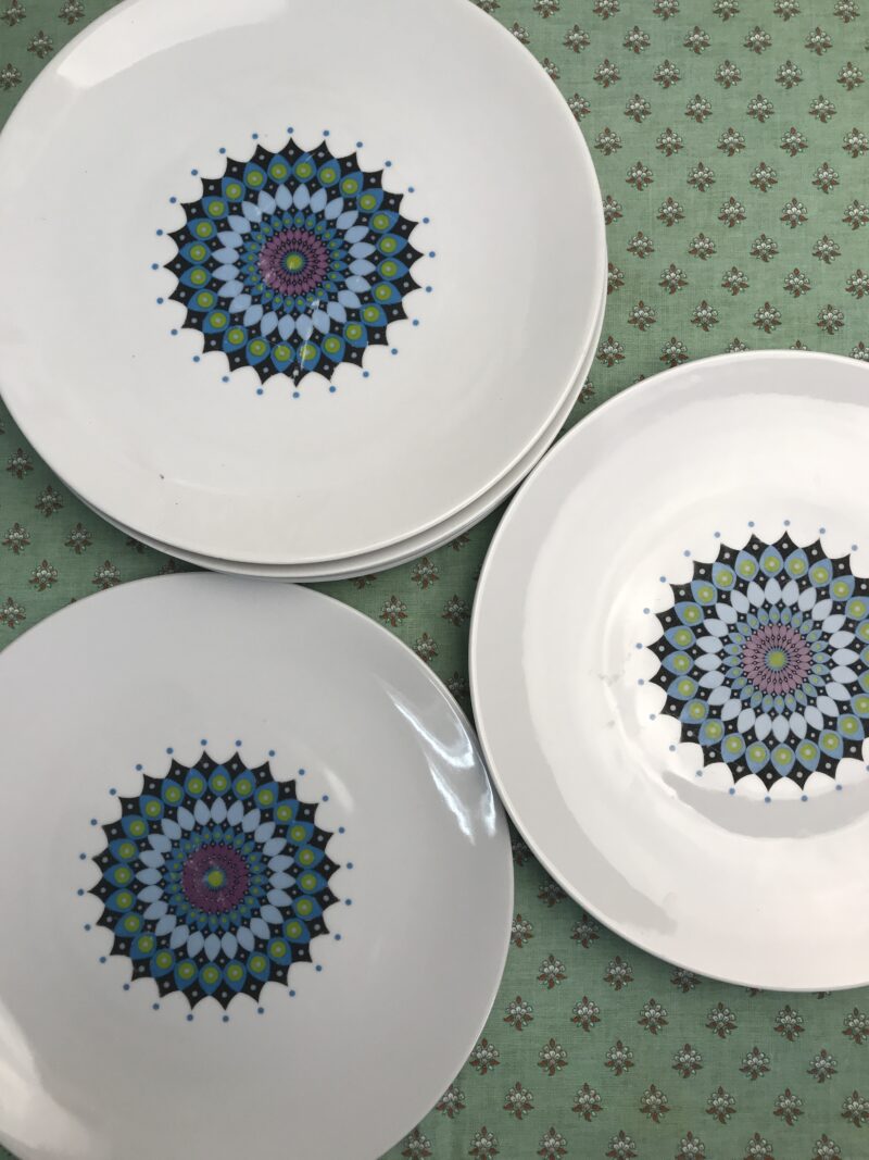 assiettes Bavaria Winterling vintage