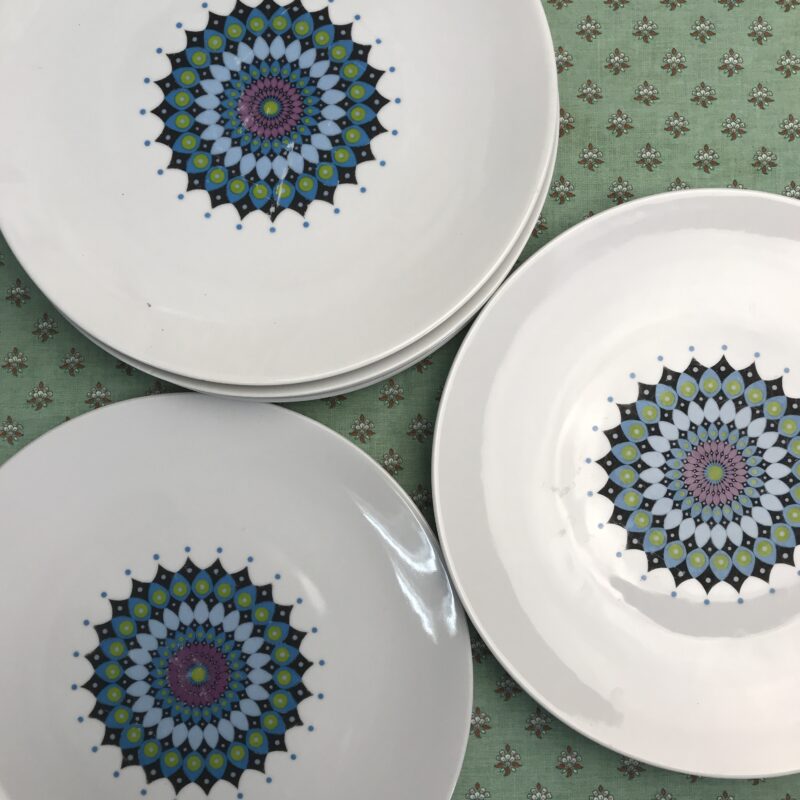 assiettes Bavaria Winterling vintage