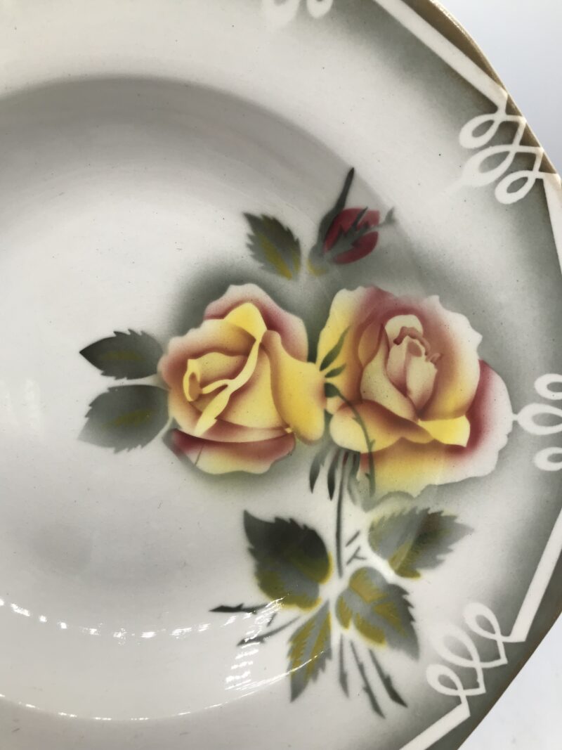 Ensemble de 7 assiettes "Odile" Digoin – Image 9