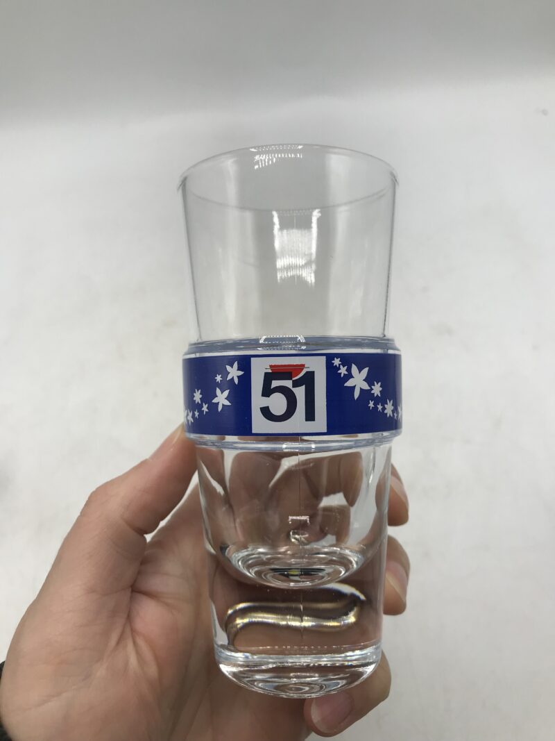Lot de 4 verres à pastis 51 – Image 3