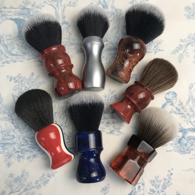 lot de blaireaux yaqi brush