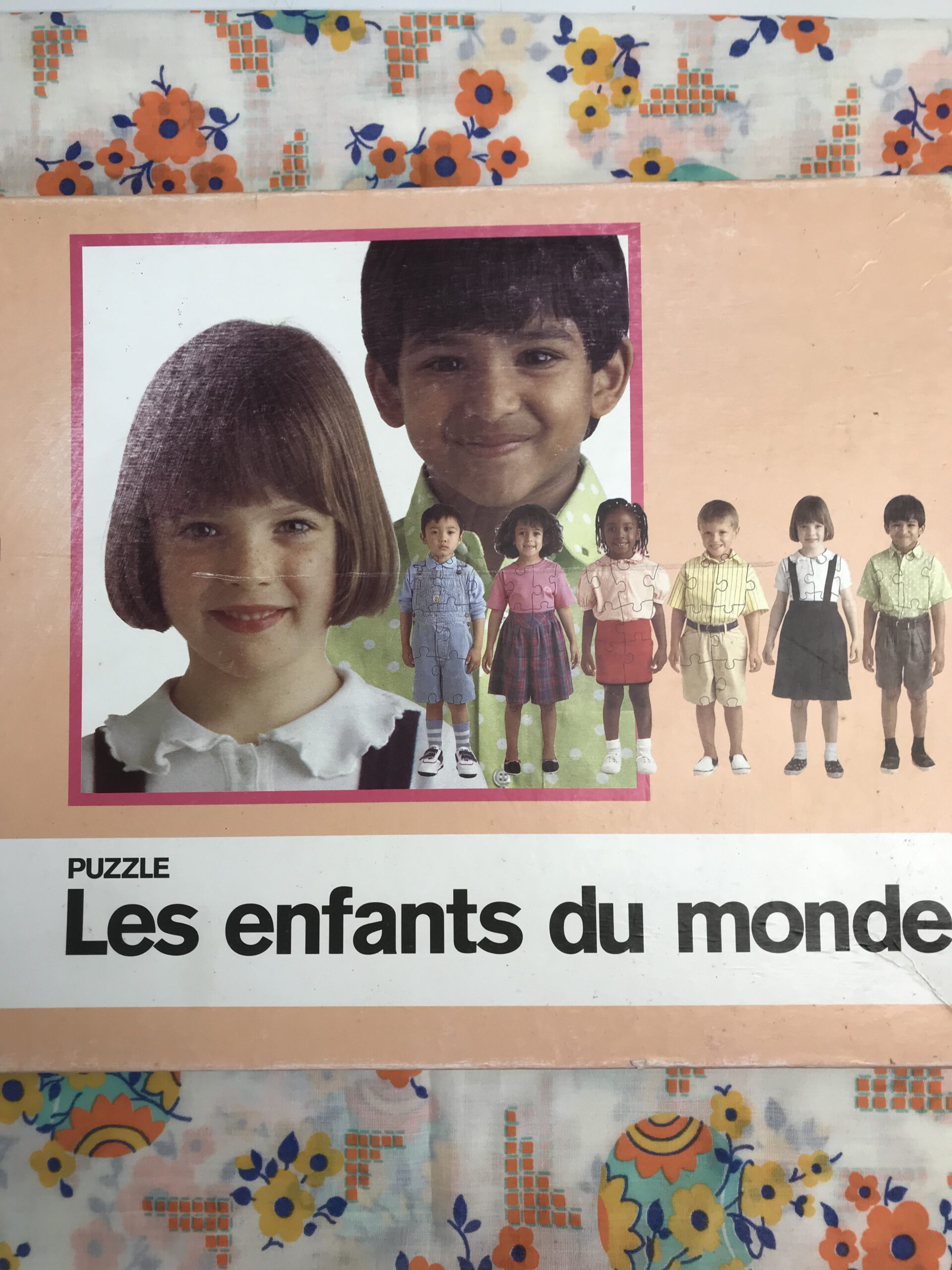 Puzzle Les enfants du monde Vintage - Ressourcerie Histoires Sans Fin