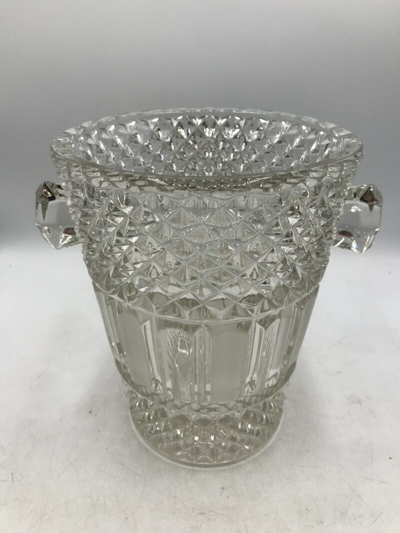 Duo de seau en cristal vintage – Image 6