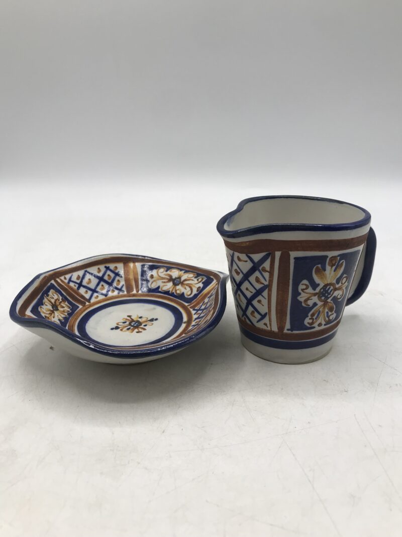 Pot et sous tasse Keraluc années 60 – Image 10
