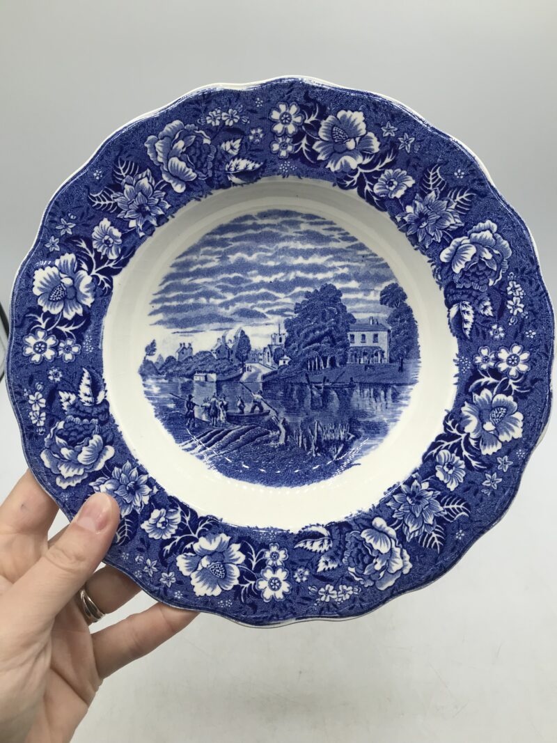 Service 12 assiettes creuses Staffordshire – Image 5