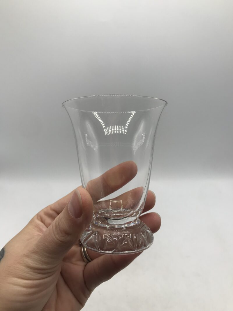Service de 12 verres moyen modèle cristal Daum – Image 4