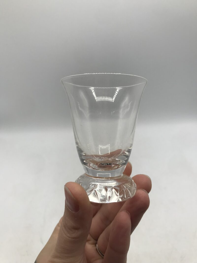Service de 12 verres moyen modèle cristal Daum – Image 5