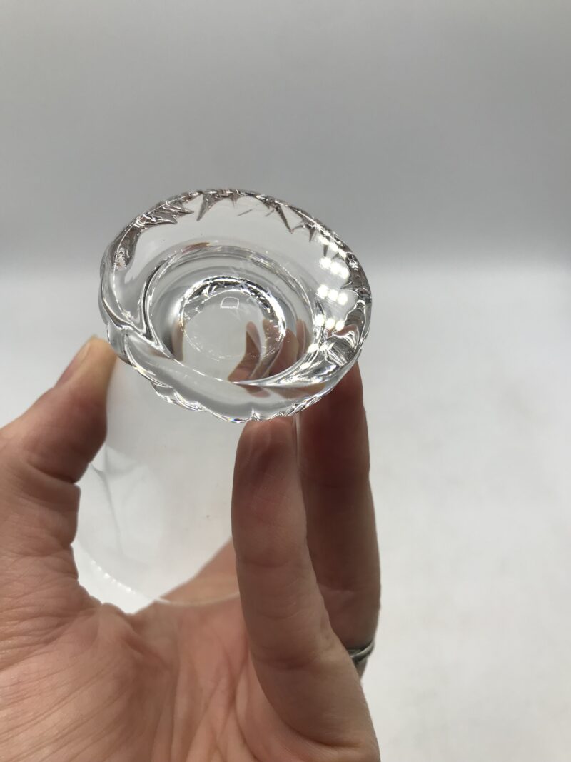 Service de 12 verres moyen modèle cristal Daum – Image 7