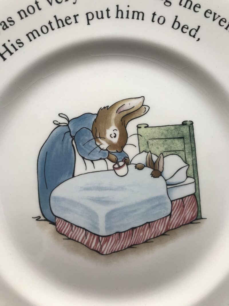 Assiette Béatrix Potter Peter Rabbit – Image 3