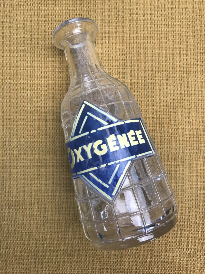 bouteille l'oxygénée vintage