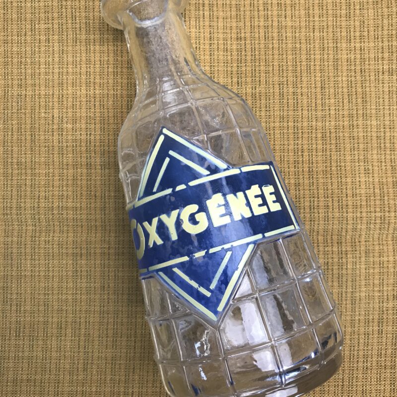 bouteille l'oxygénée vintage