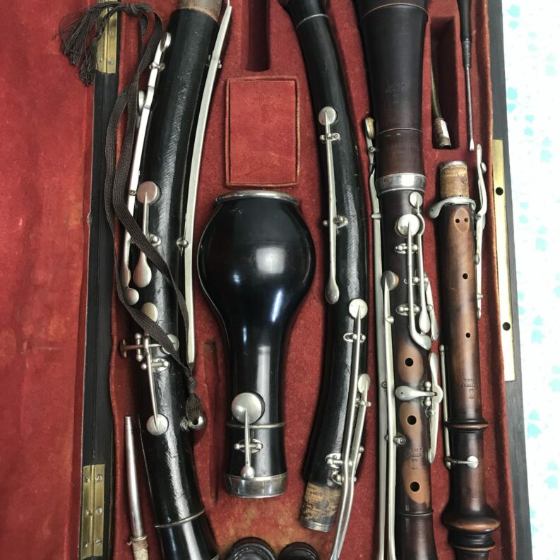 coffret cor anglais et clarinette Triebert Paris (1)