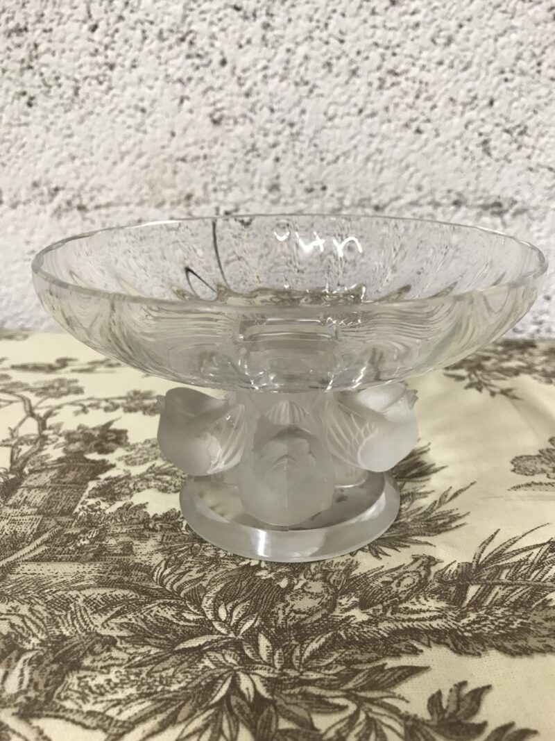 coupe Lalique oiseaux