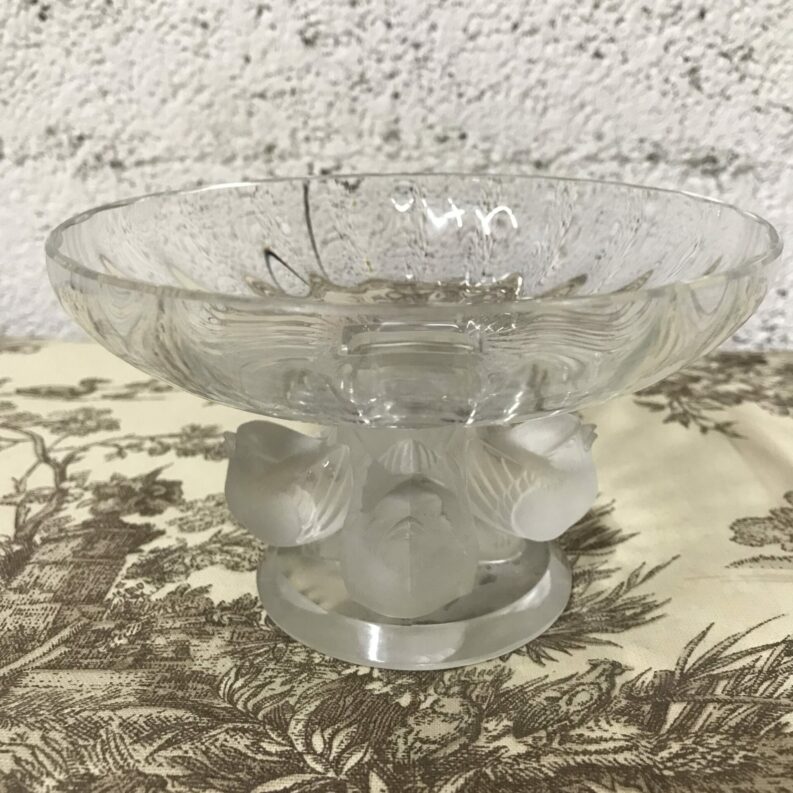 coupe Lalique oiseaux