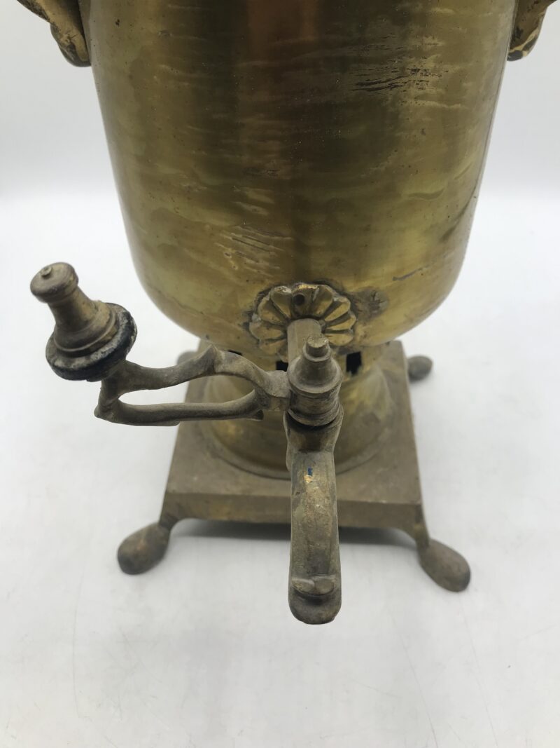 samovar cuivre laiton théière