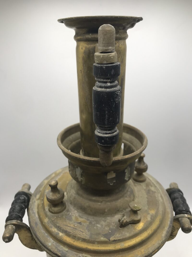 Samovar en cuivre et laiton – Image 10