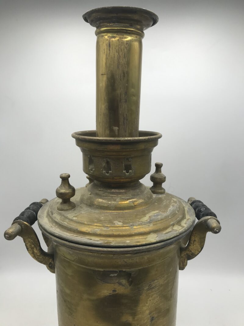 Samovar en cuivre et laiton – Image 8