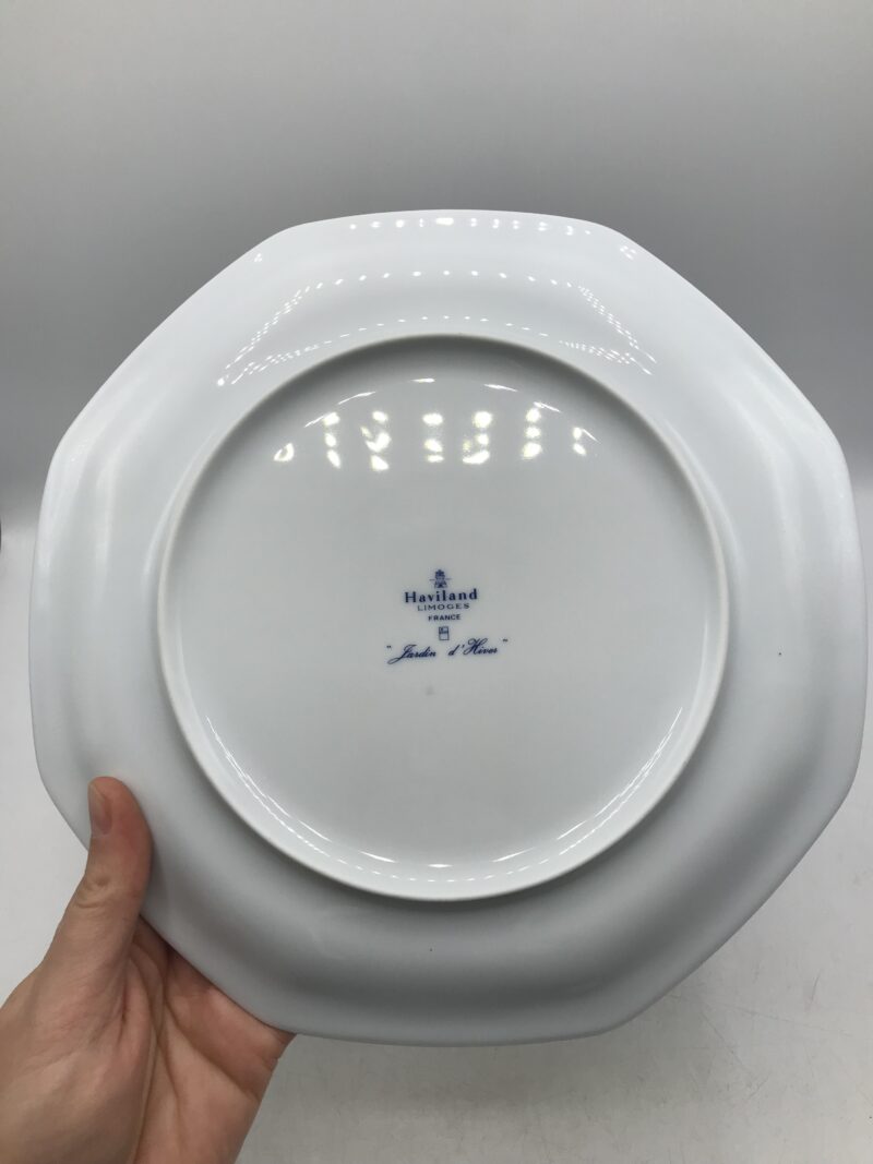 Service 22 assiettes Limoges "Jardin d'hiver" – Image 5