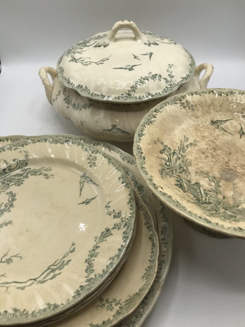 Service 8 pièces Terre de Fer "Watteau" – Image 15