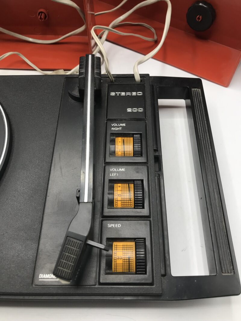 Tourne disque Philips stéréo 200 vintage – Image 15