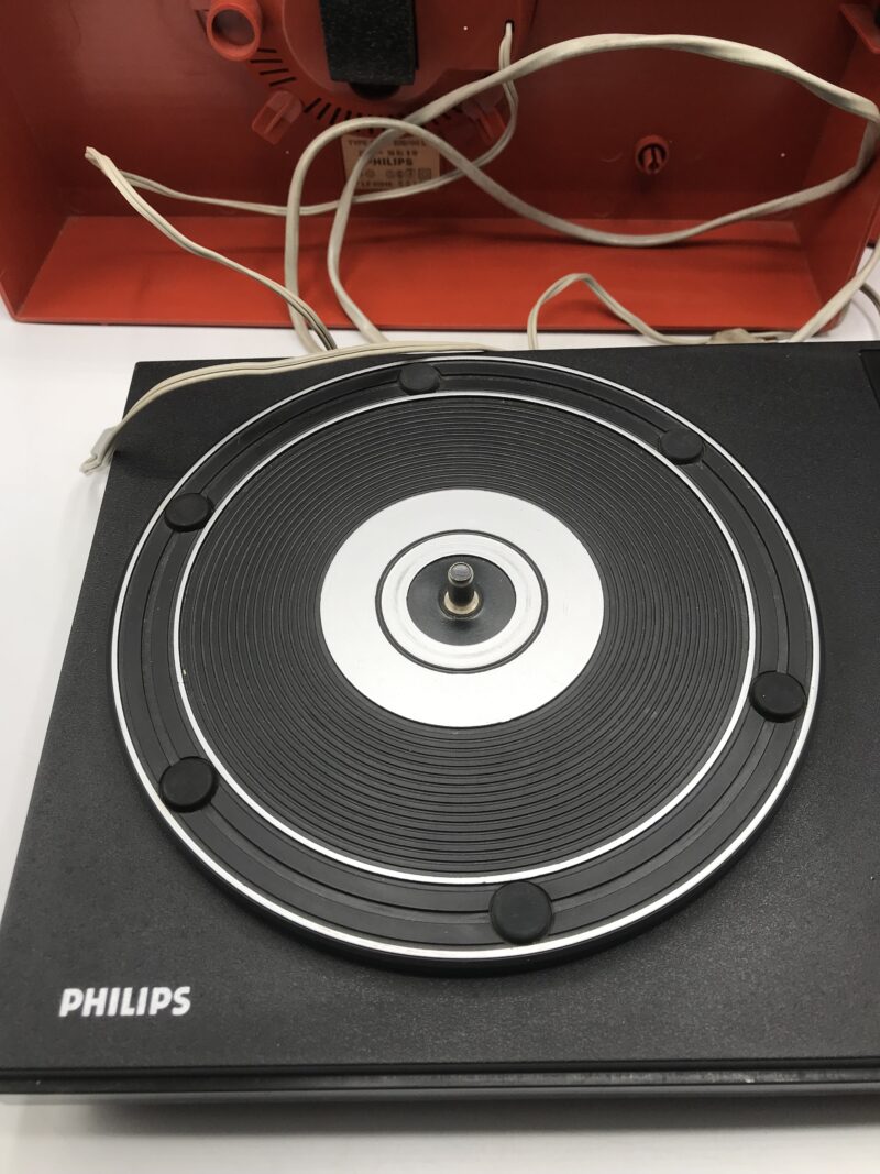 Tourne disque Philips stéréo 200 vintage – Image 4