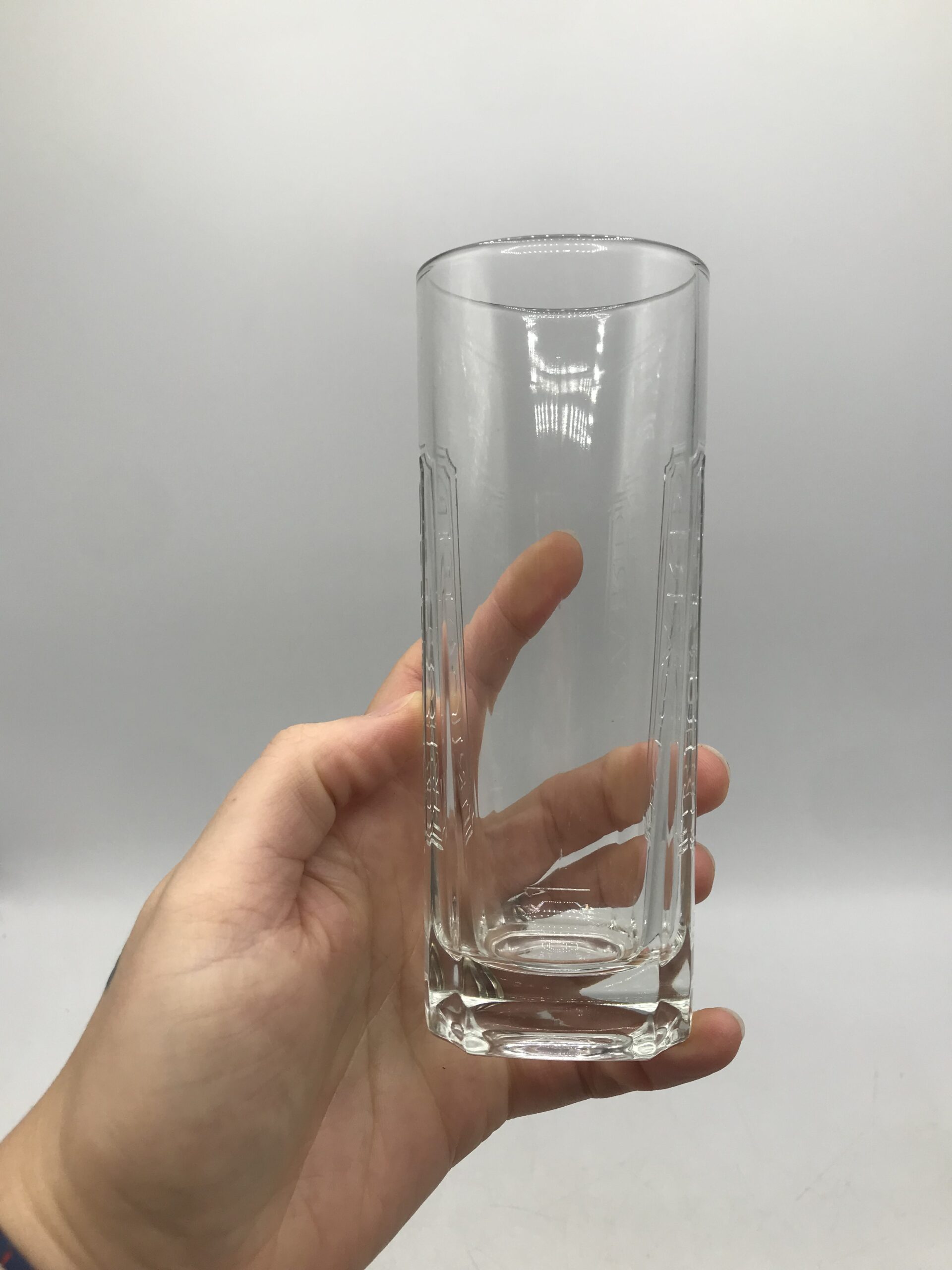 Verres tube –