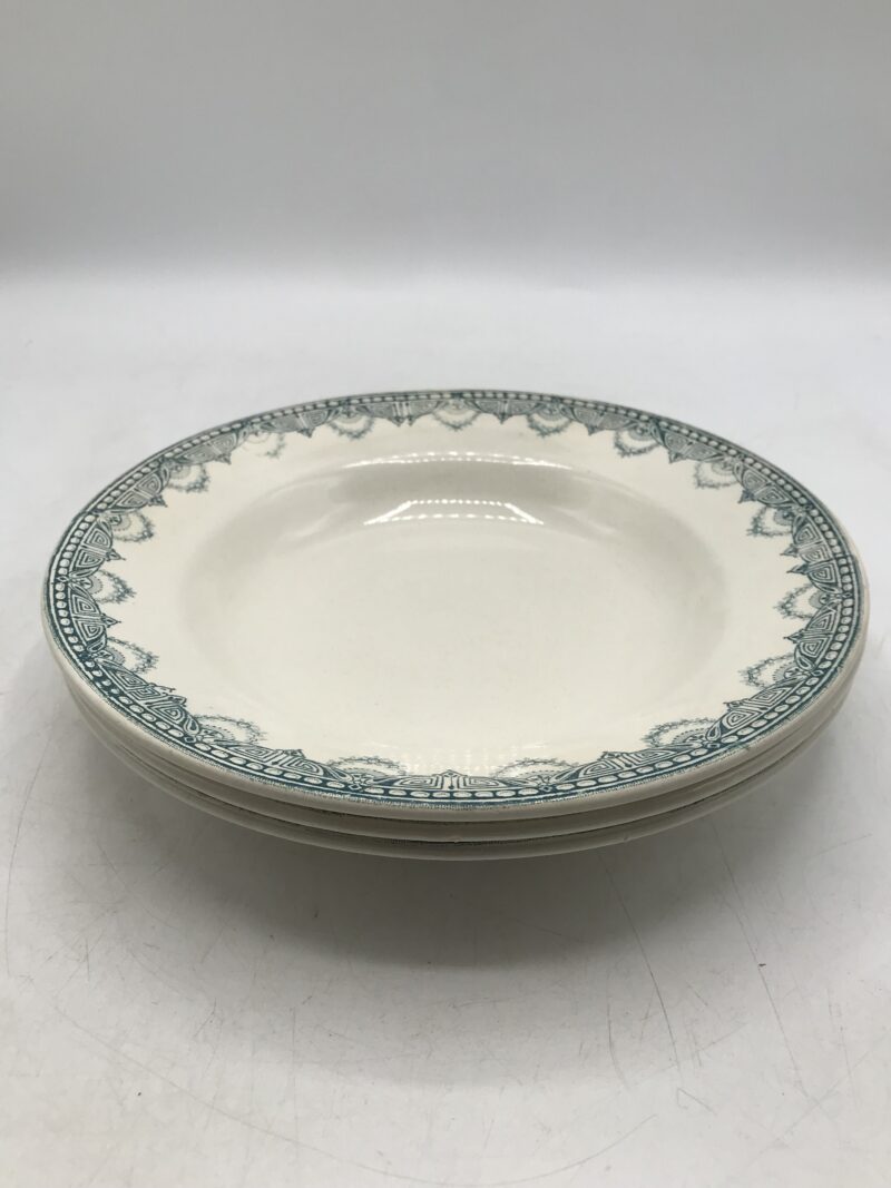 Trio d'assiette Terre de Fer "Recamier" – Image 6