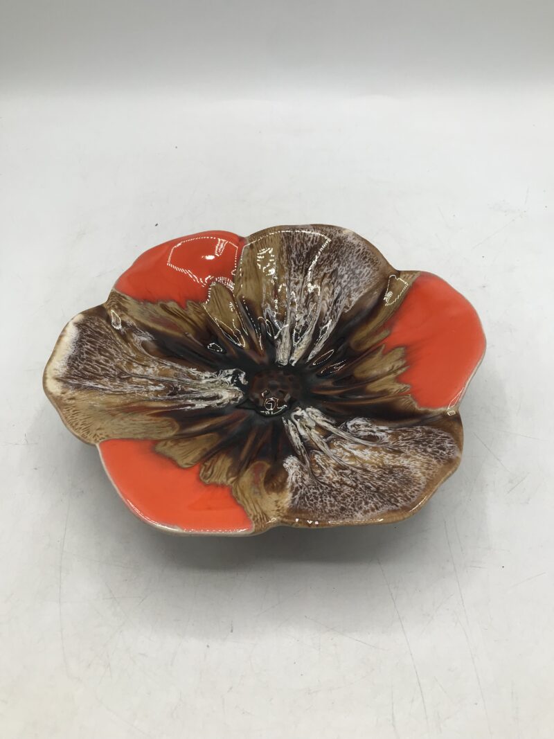 Coupelle fleur style Vallauris – Image 4