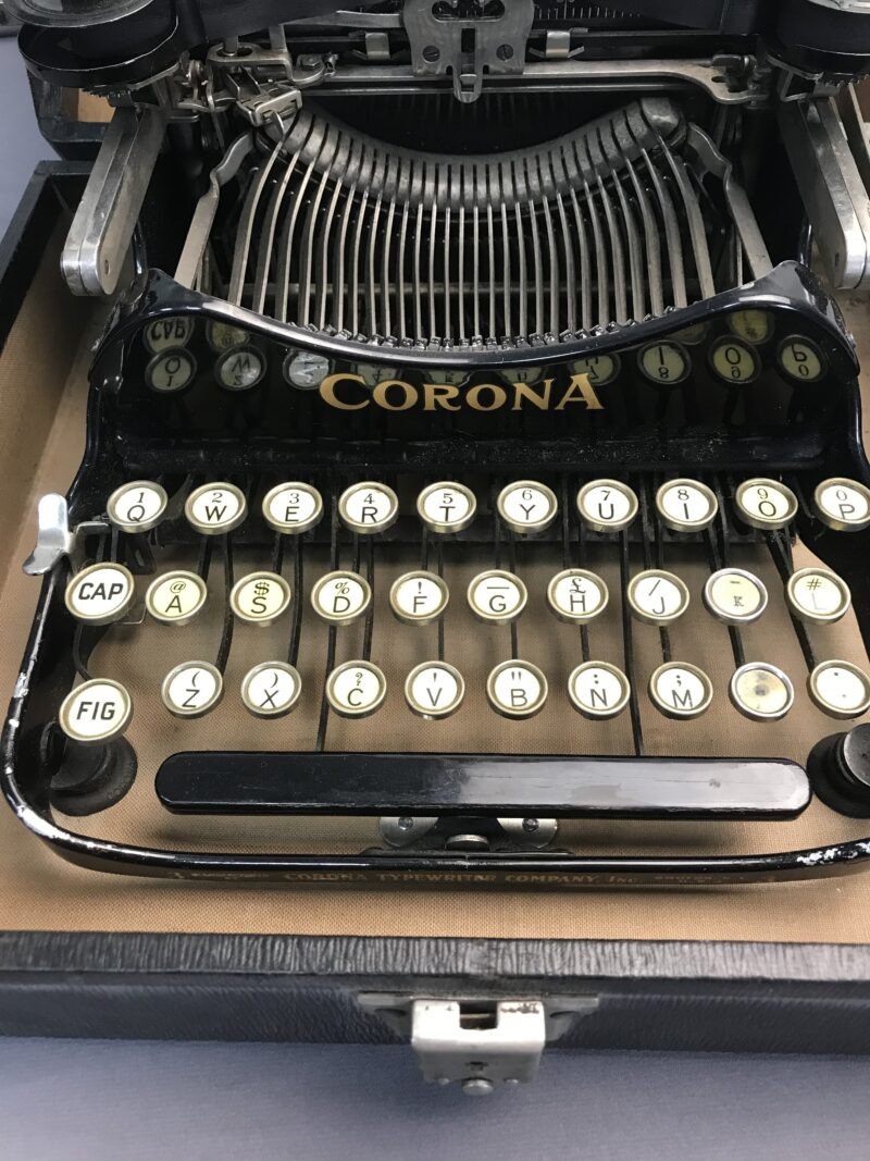 machine à écrire Corona N3 1920