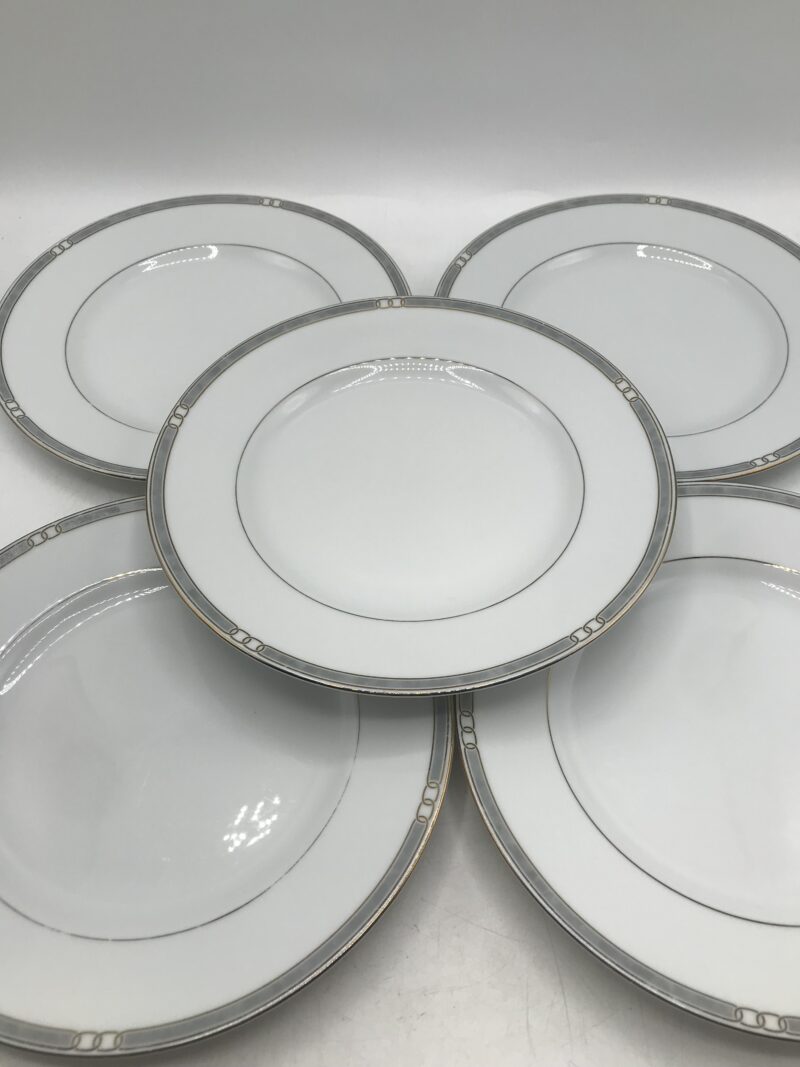 Service 10 assiettes Christofle "Alliance gris" – Image 4