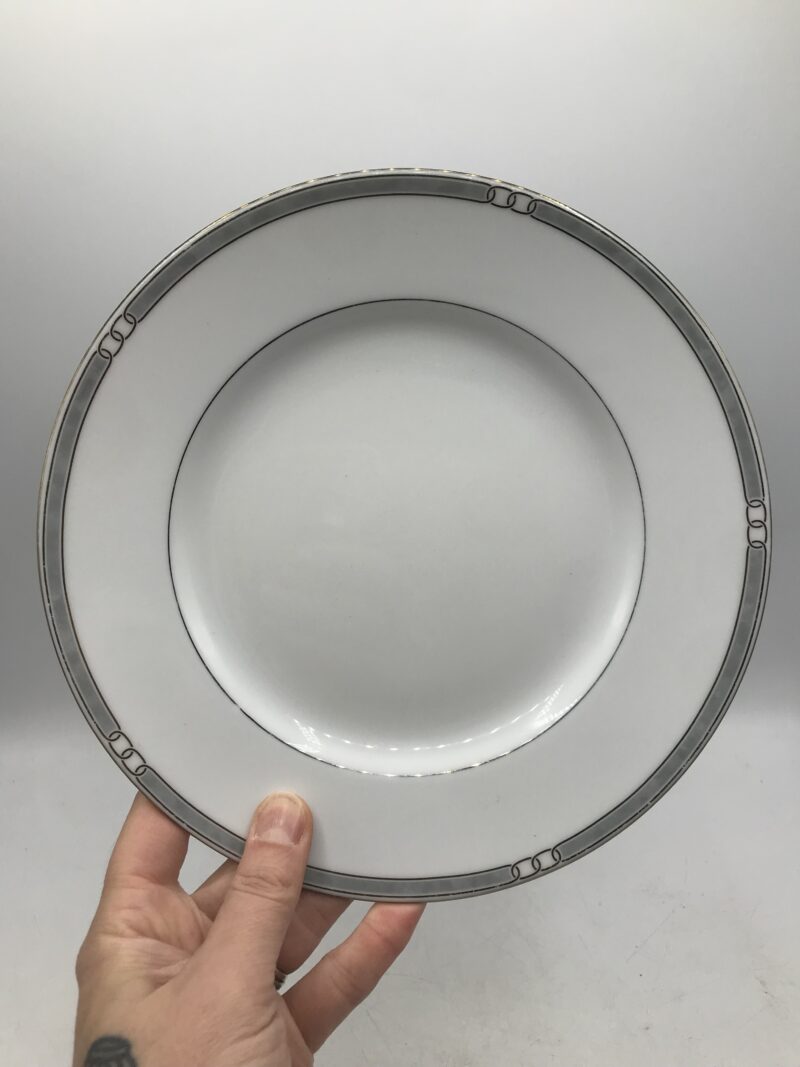 Service 10 assiettes Christofle "Alliance gris" – Image 5