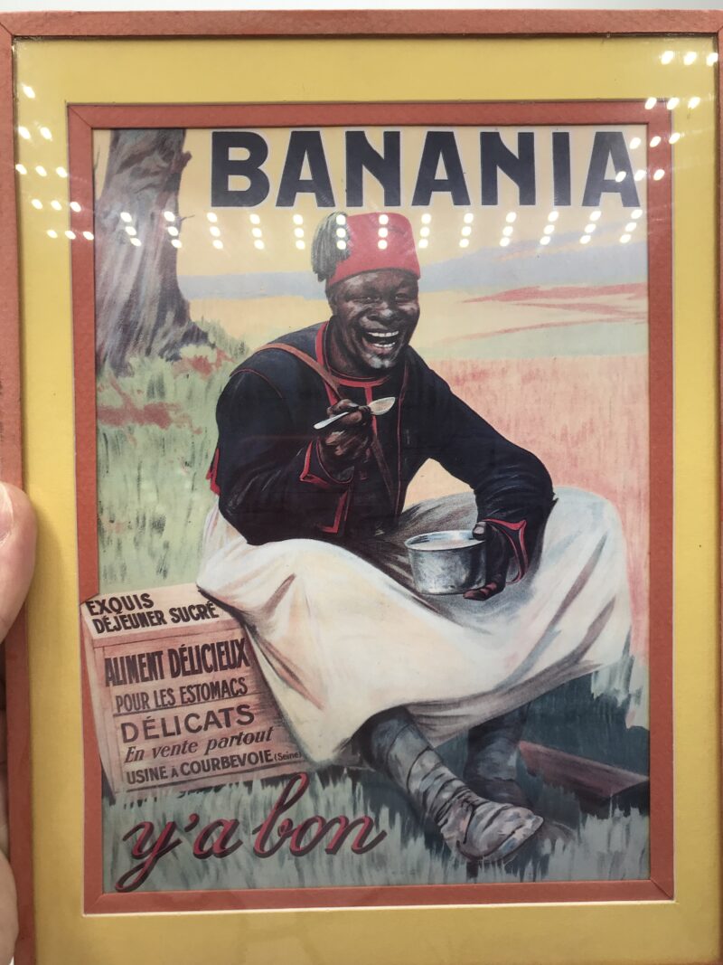 affiche banania vintage