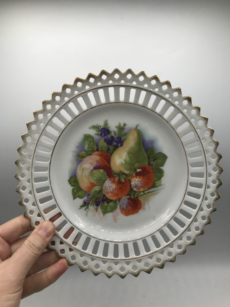 Lot de 4 assiettes dentelées – Image 3