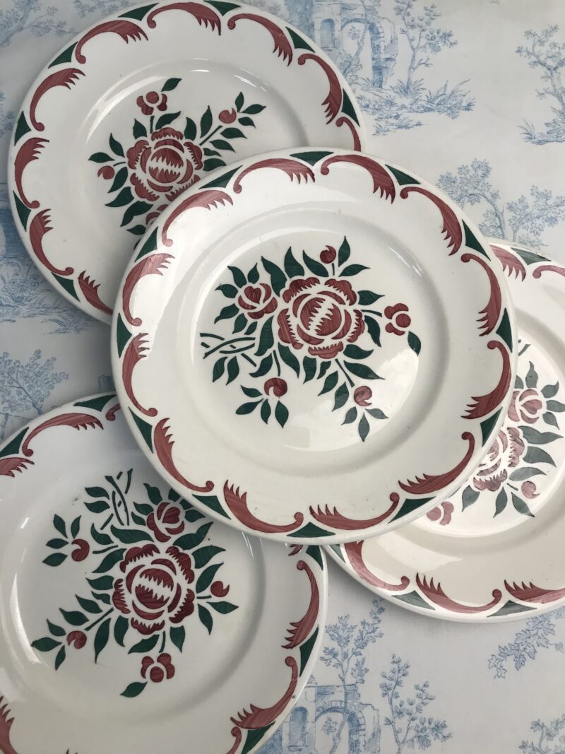 assiettes longwy Alsace