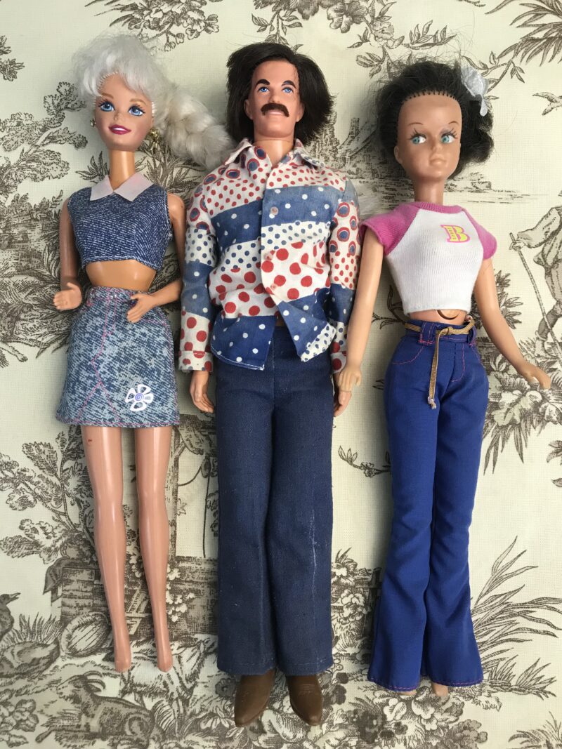 barbie et ken mod hair 1968